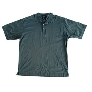 MARBAS Italian Golf Shirt XL Green Short Sleeve Polo Mens‎